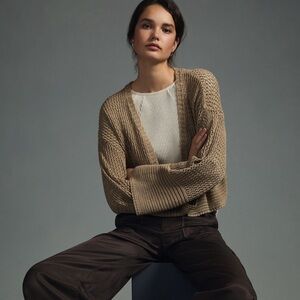 Anthropologie Juliet Cropped Cardigan